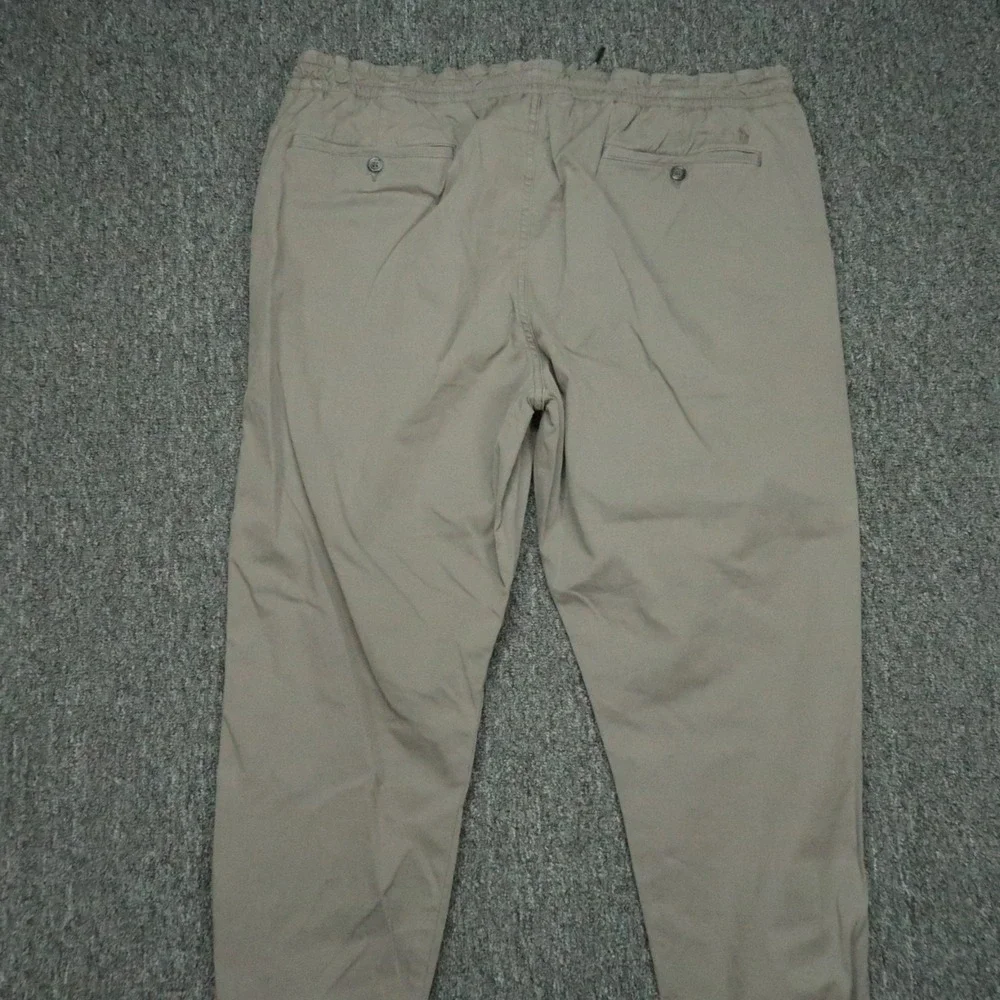 Polo Ralph Lauren Pants Men XL Green Getz Pant‎ Slim Taper Honeycomb Weave VTG